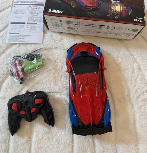 Customer photo review of WebRacer™ – RC Transforming Car & Robot
