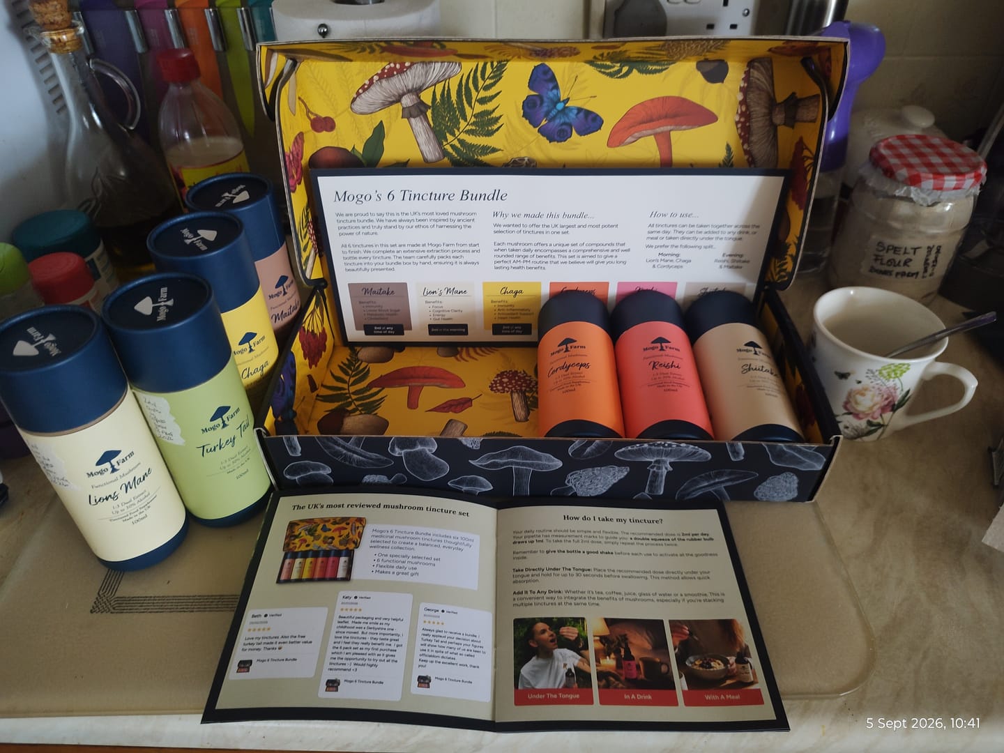 Customer photo review of FREE GIFT - Mushroom Tincture