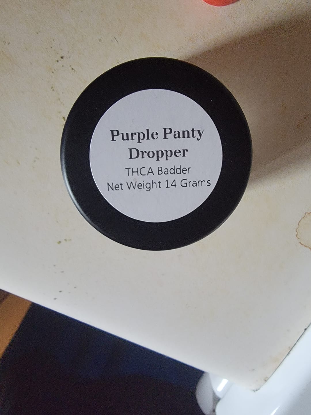 Customer photo review of Purple Panty Dropper | THCA Badder