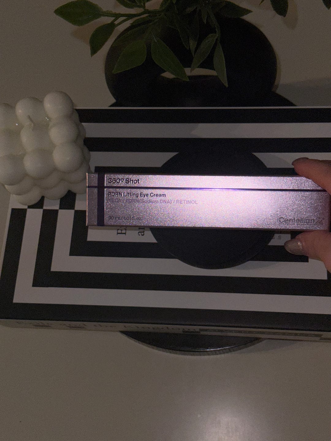 Customer photo review of 360º Shot PDRN lifting Eye cream 30ml