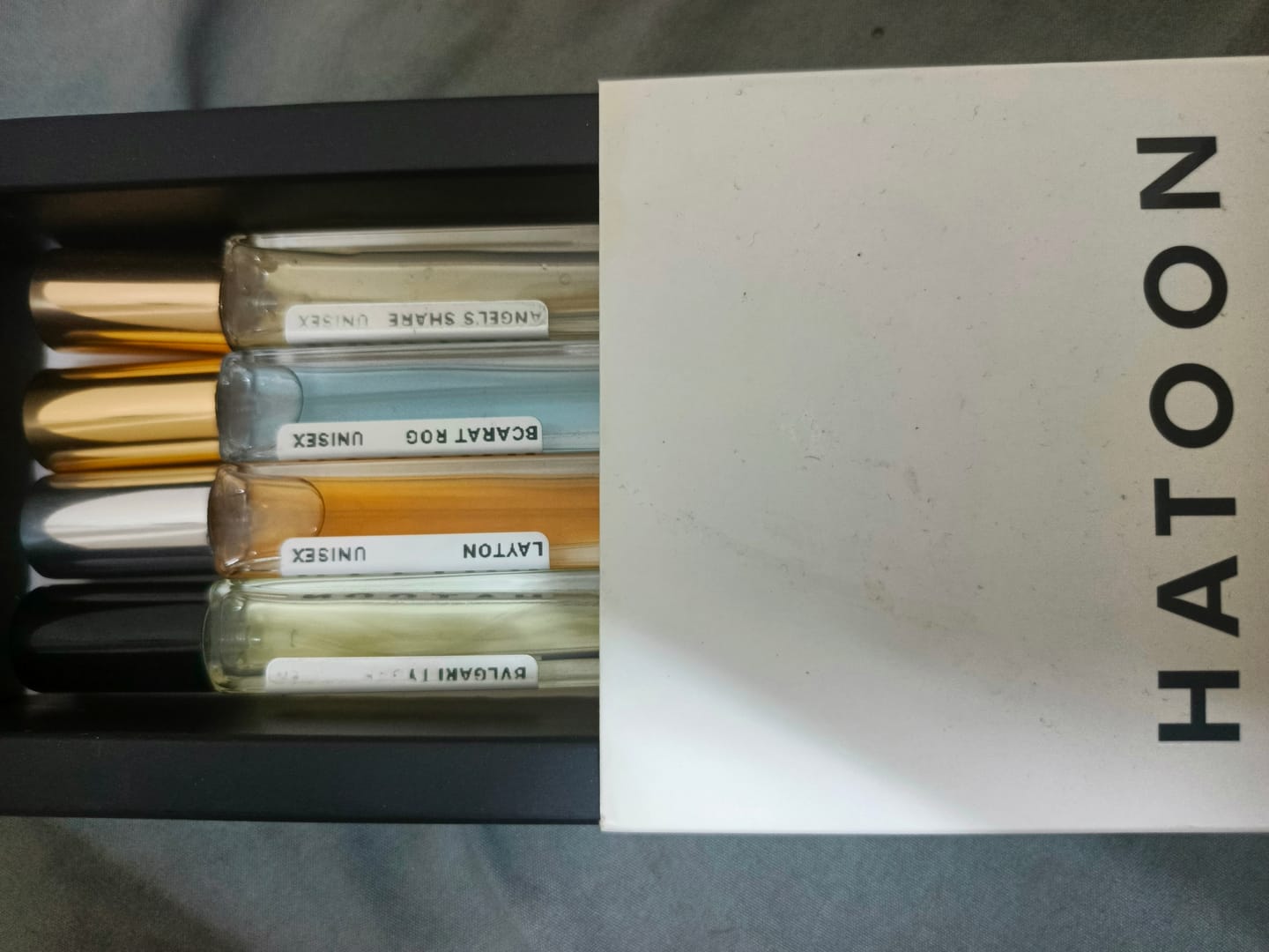 Customer photo review of ‫8 عطور حجم 10مل‬