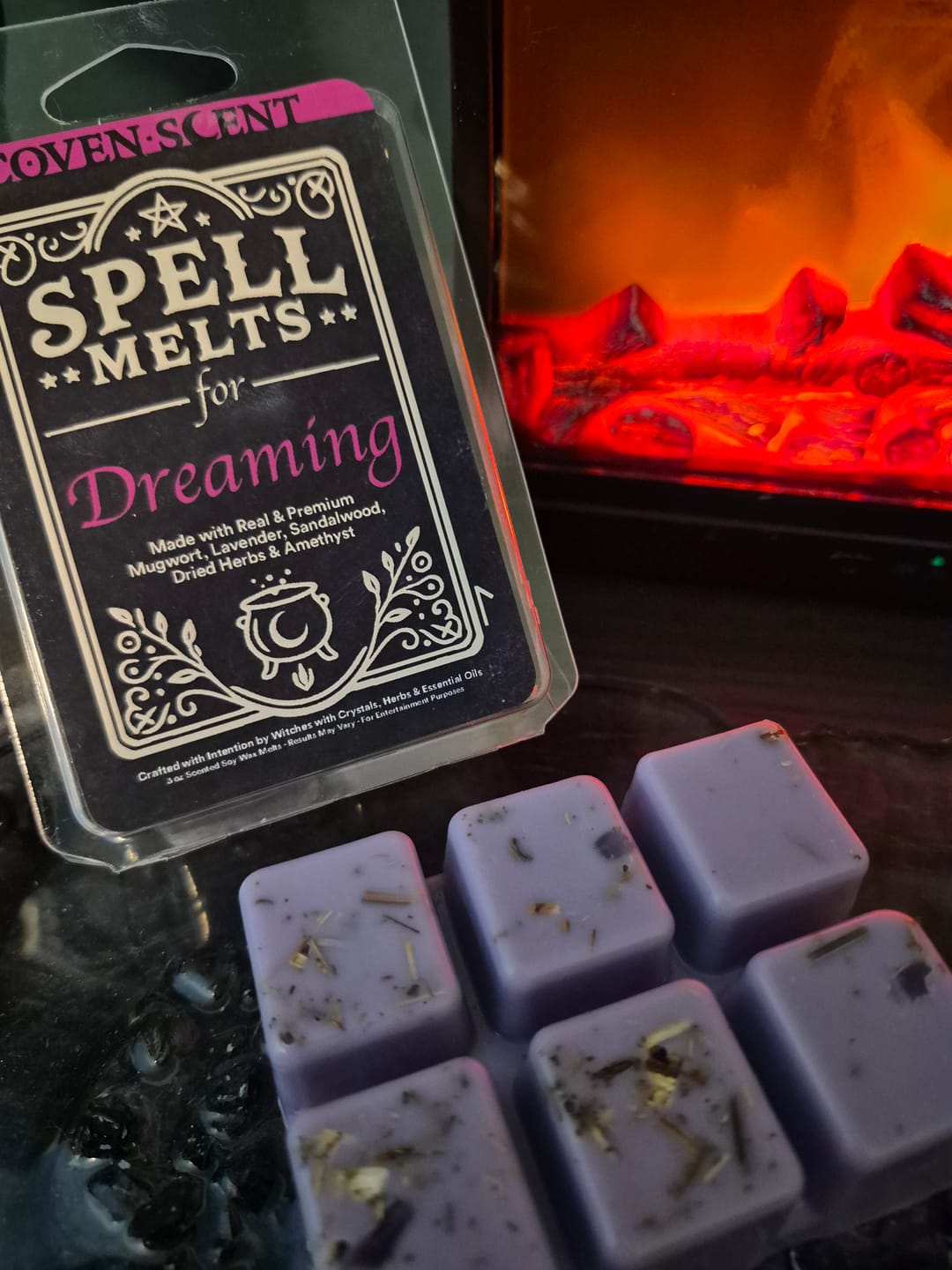 Customer photo review of Spell Melts for Dreaming Wax Melts