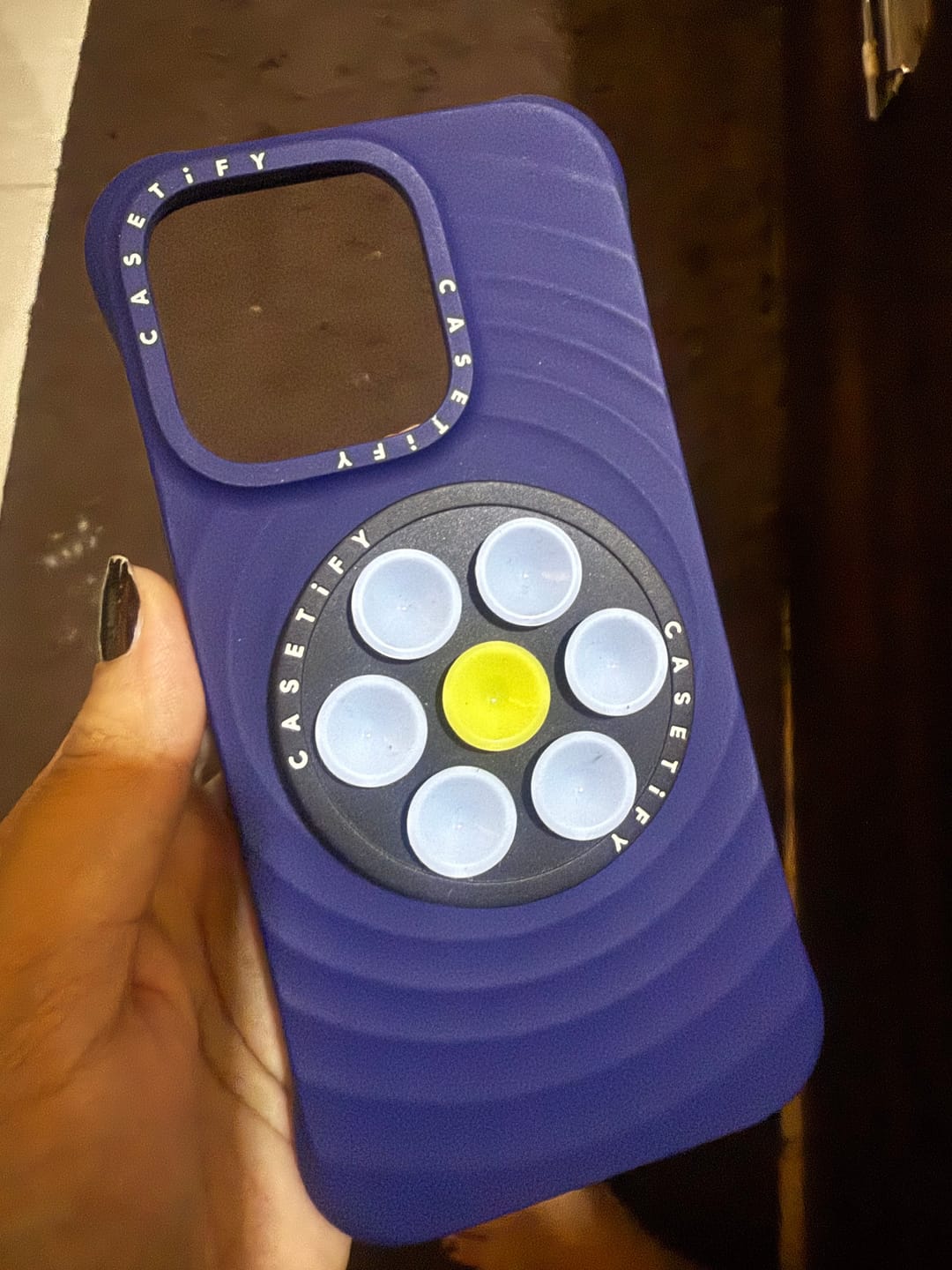 Customer photo review of Ripple Texture iPhone Case - Bloom Colors