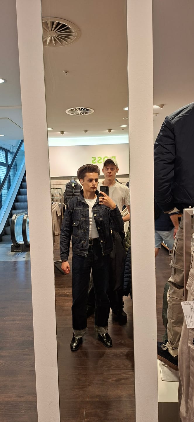 Customer photo review of 47806XX 1947 Type 1 Selvedge Denim Jacket