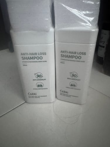 Customer photo review of Anti-hair Loss Shampoo 900ml