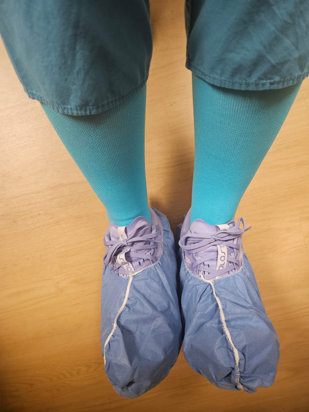 Customer photo review of NurseStrong Performance Compression Socks