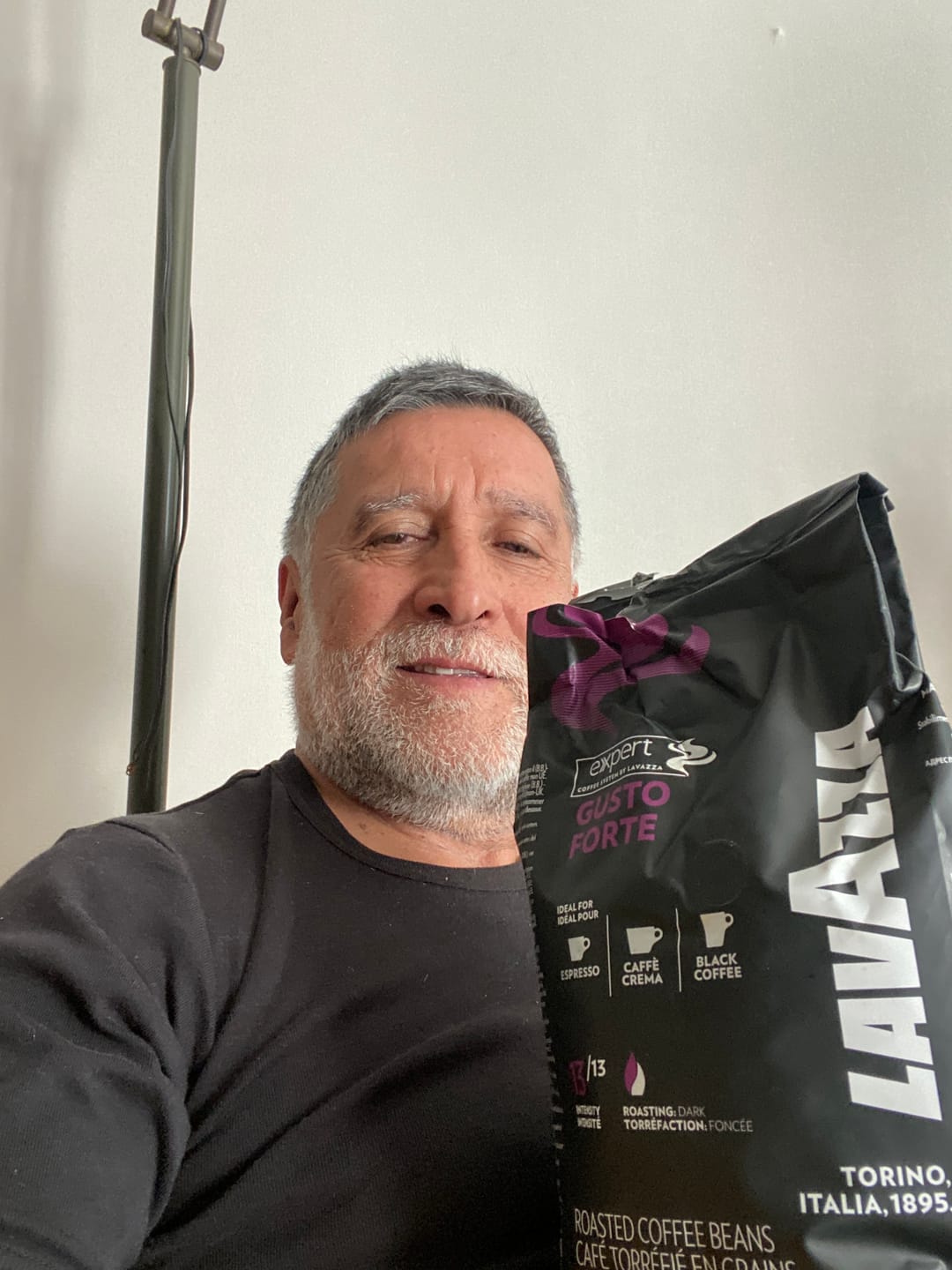 Customer photo review of Lavazza Gusto Forte 1 kg Grano Entero