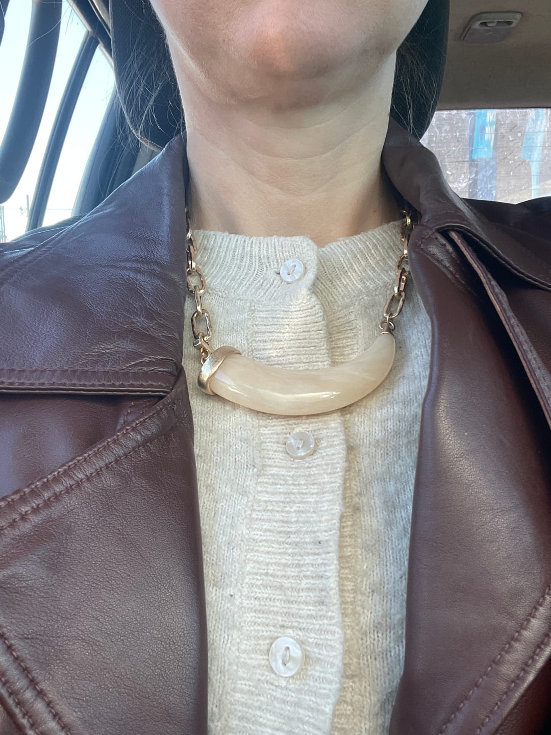 Customer photo review of Collar Colmillo