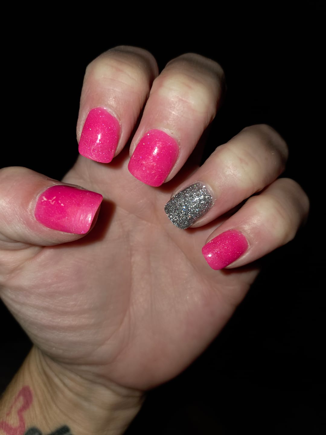 Customer photo review of Haute Pink Neon Prizma Powder P-141