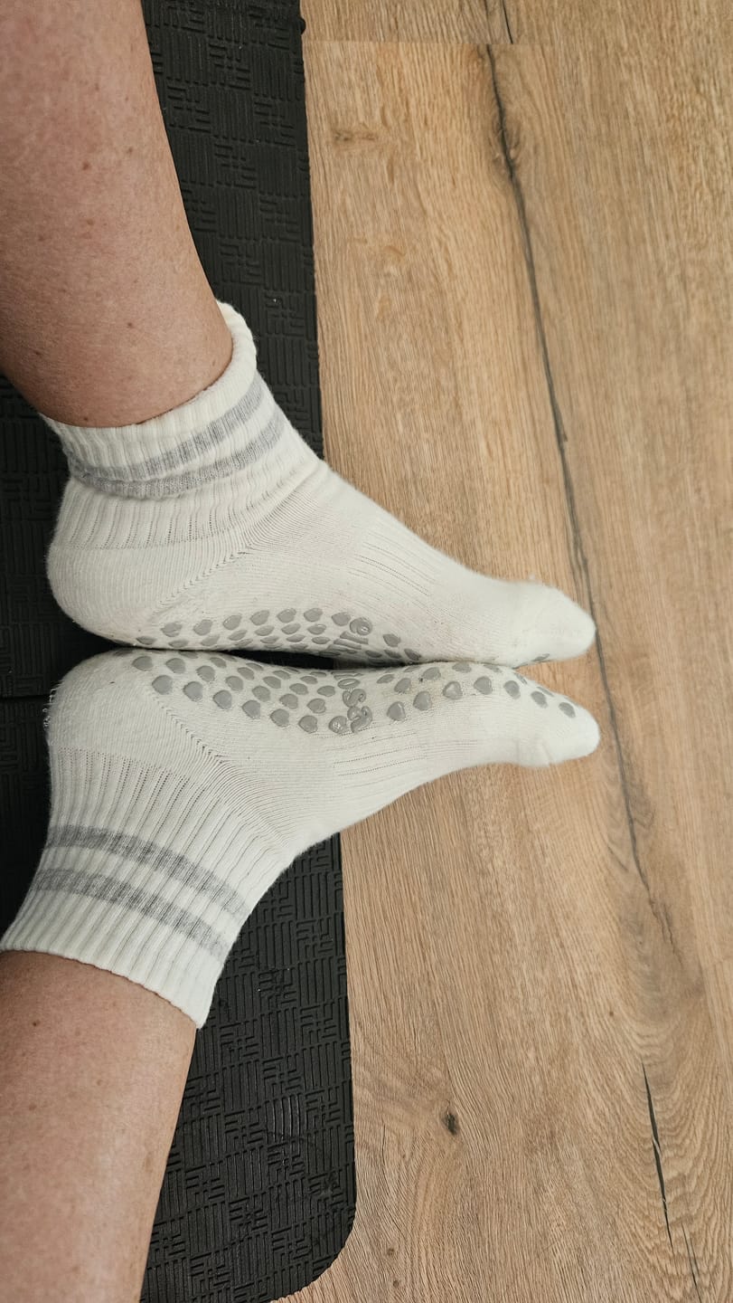 Customer photo review of Grip Stripes - Grey Cloud