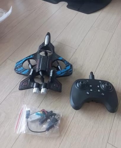 Customer photo review of StarFighter™ RC Jet – Ultimate Indoor Flight Experience!