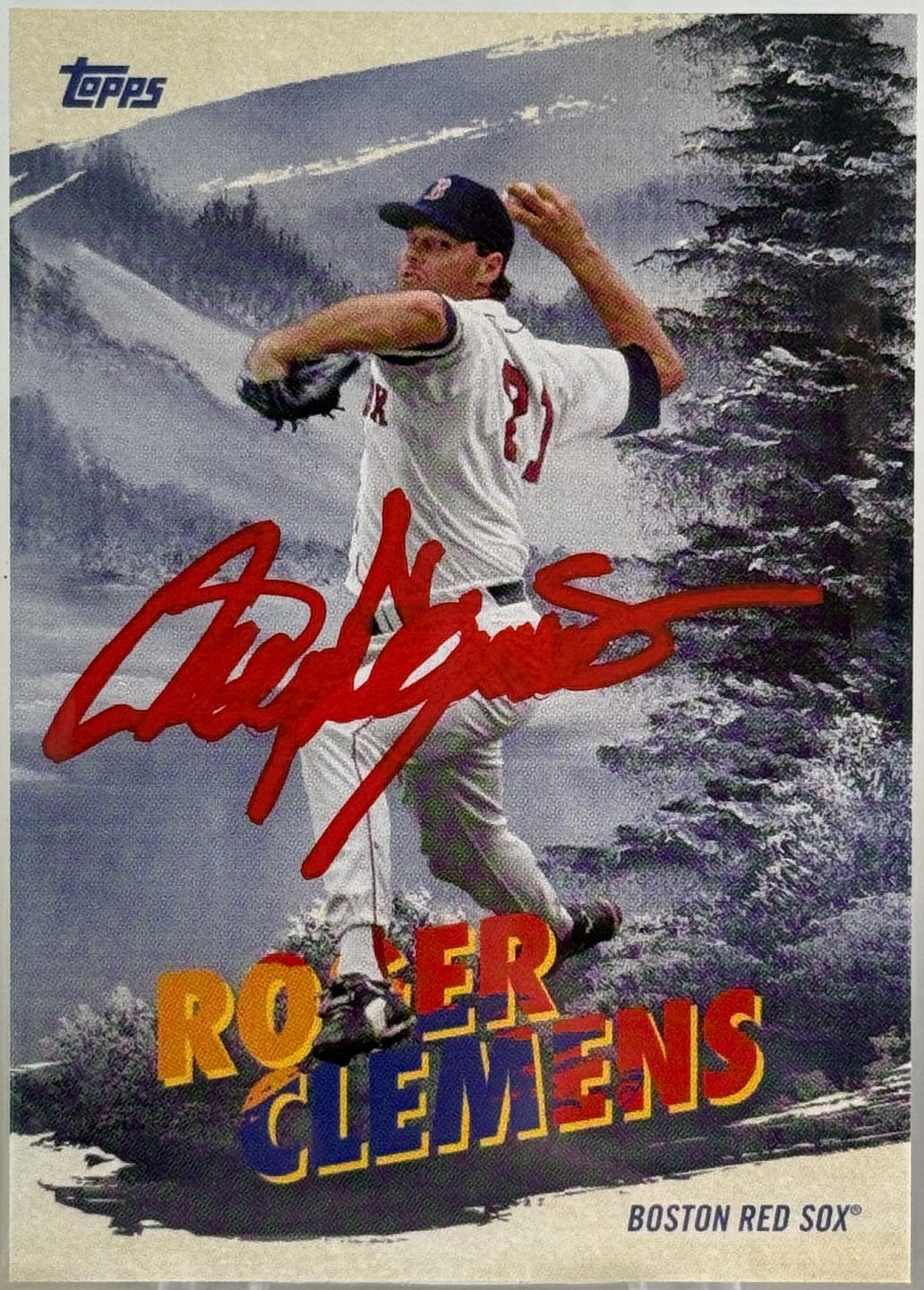 Customer photo review of Roger Clemens Autograph Signing
