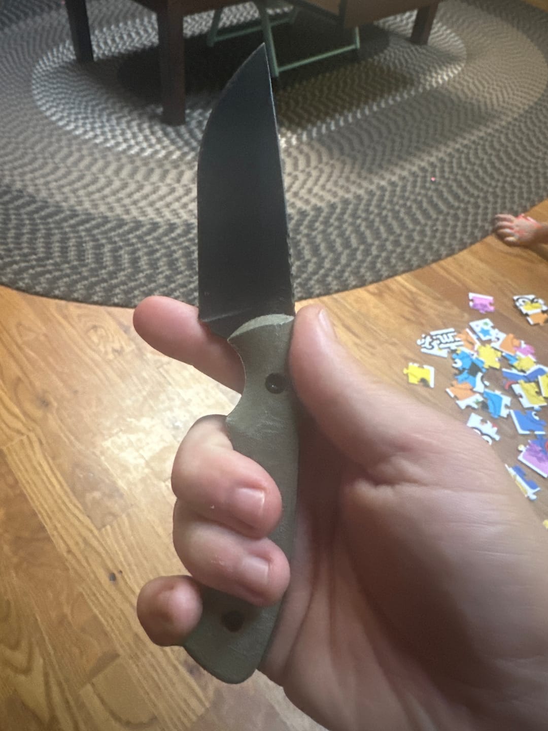 Customer photo review of The W.O.E. Mosebey Blade 2.0