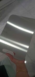 Customer photo review of Stelion™ Paslanmaz Çelik Kesme Tahtası