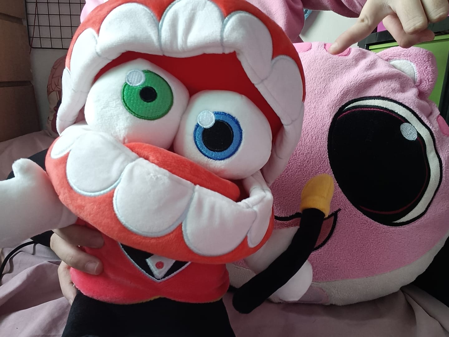 Customer photo review of Caine Plush