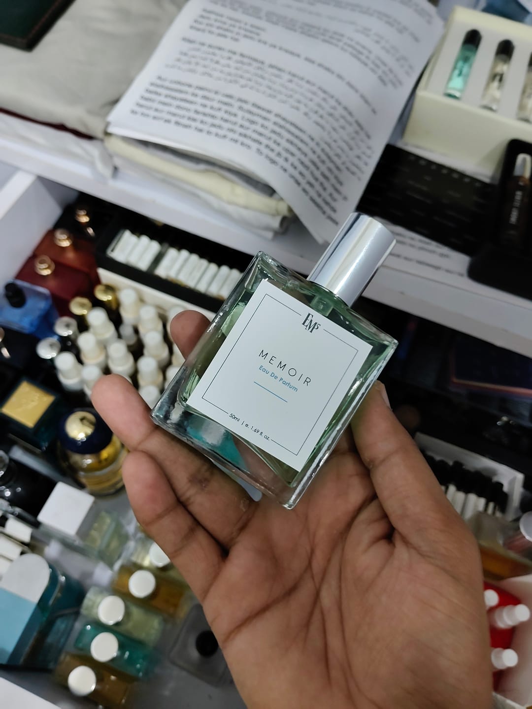 Customer photo review of Memoir | Eau De Parfum