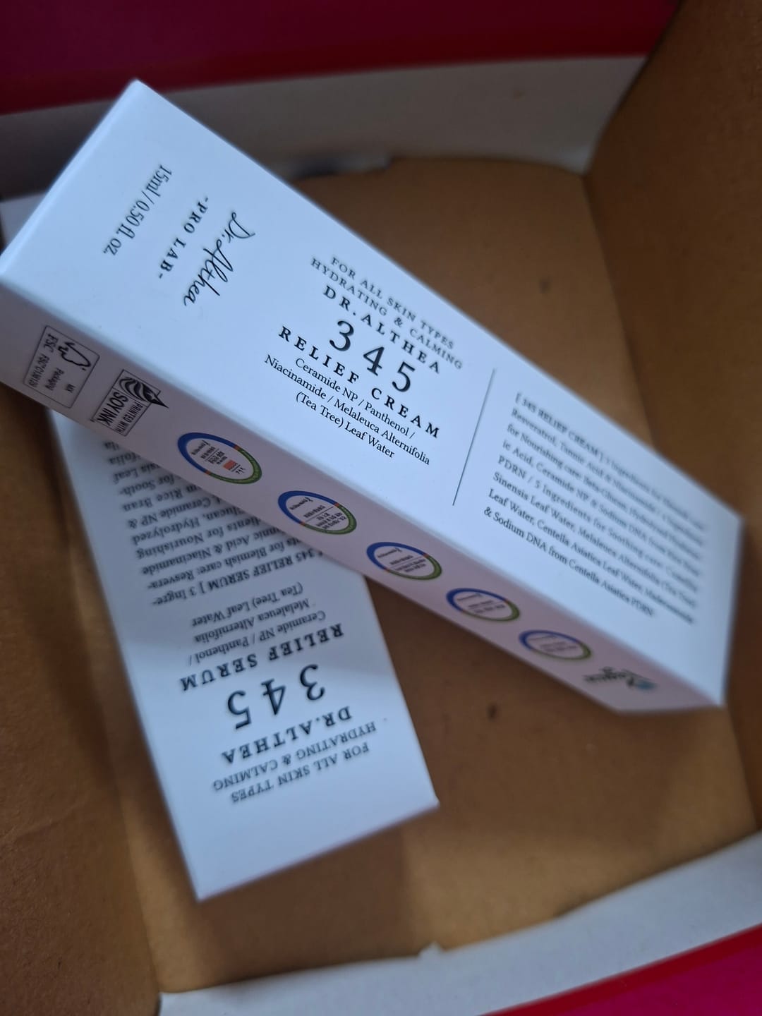 Customer photo review of Dr. Althea 345 Relief Serum 30ml