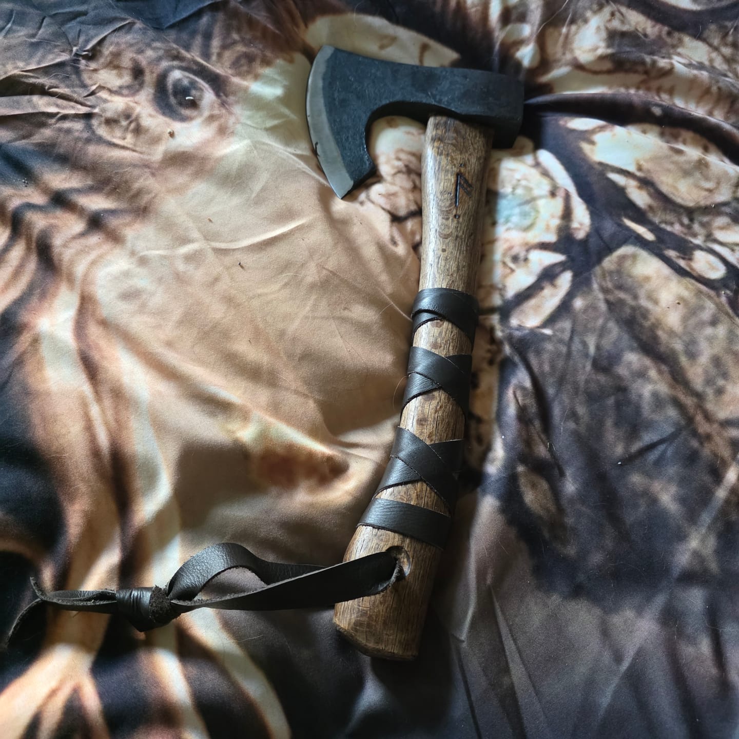 Customer photo review of Bearded Ansuz Axe