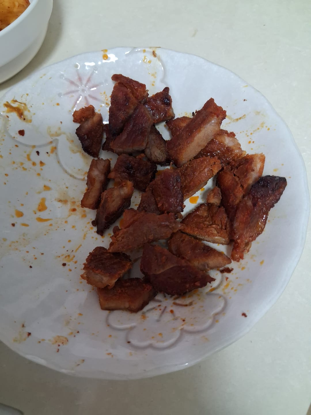 Customer photo review of JIN Gochujang Marinated | 1cm Pork Collar 목살 - 200g