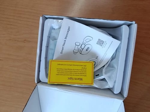 Customer photo review of Masajeador cervical con calor