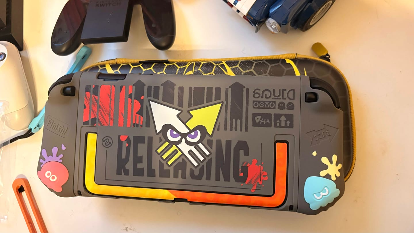 Customer photo review of Splatoon Switch2/OLED Silicone Protective Case