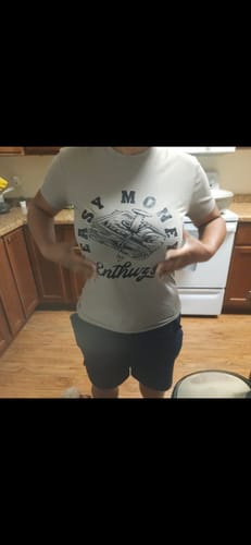 Customer photo review of EASY MONEY TEE