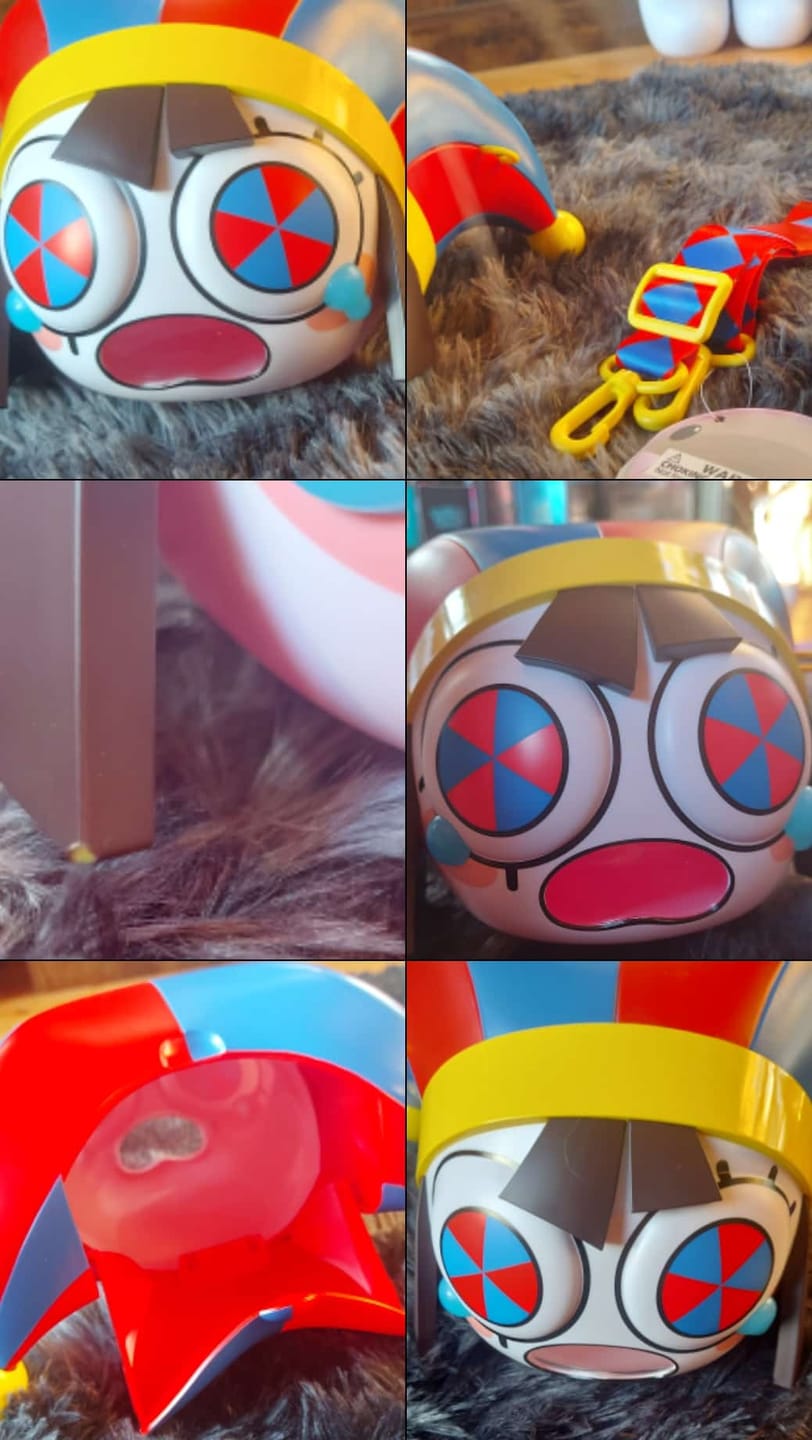 Customer photo review of Pomni Popcorn Bucket