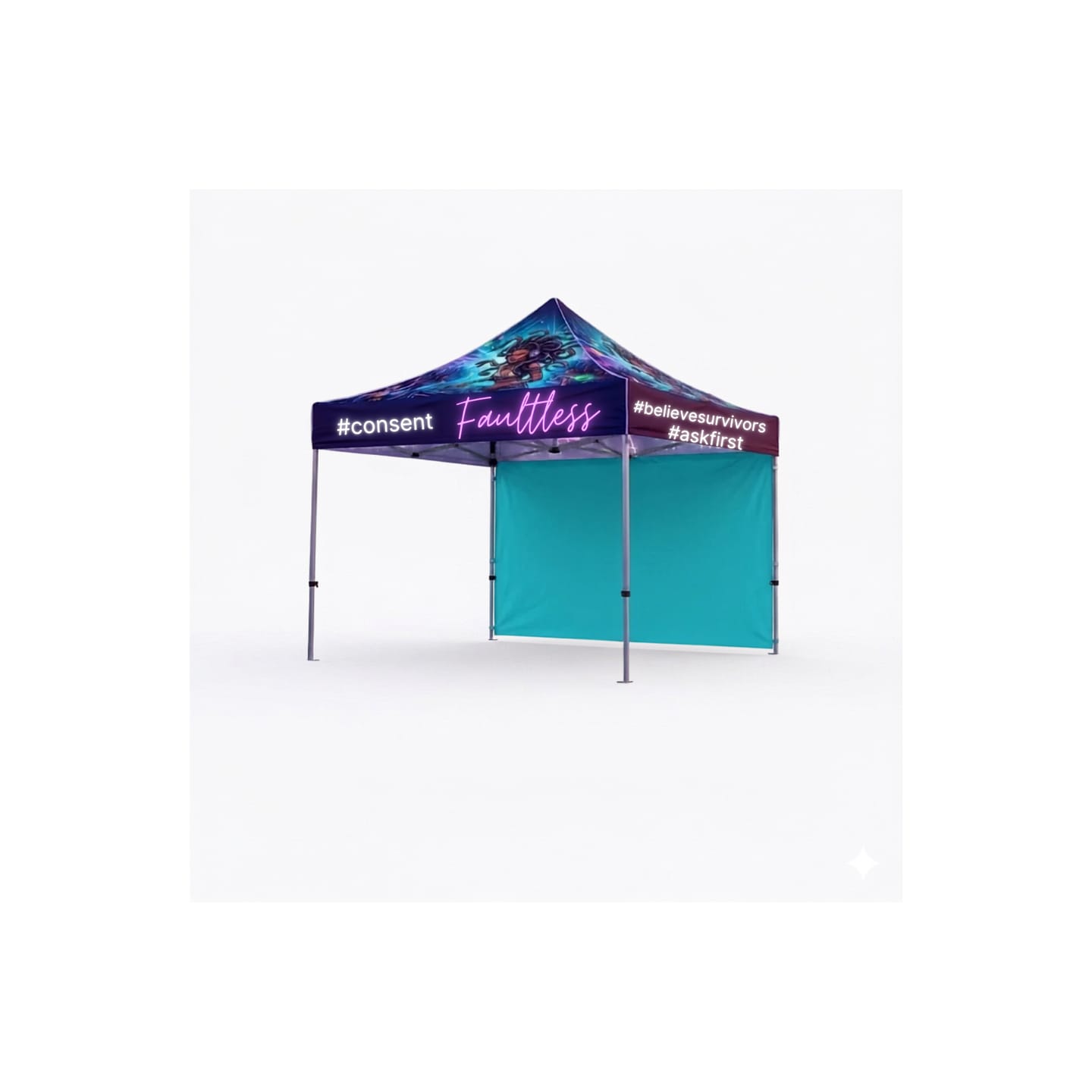 Customer photo review of Mastercanopy Lite-30 Custom Canopy Tent Deluxe Easy Pop‑up Personalized 10x10, 10x15, 10x20