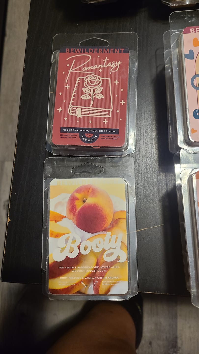 Customer photo review of Booty Wax Melts