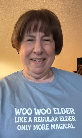 Customer photo review of Woo Woo Elder Tee