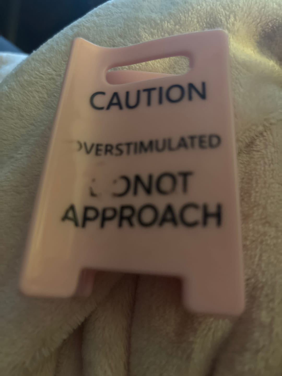 Customer photo review of Overstimulated Hair Clip