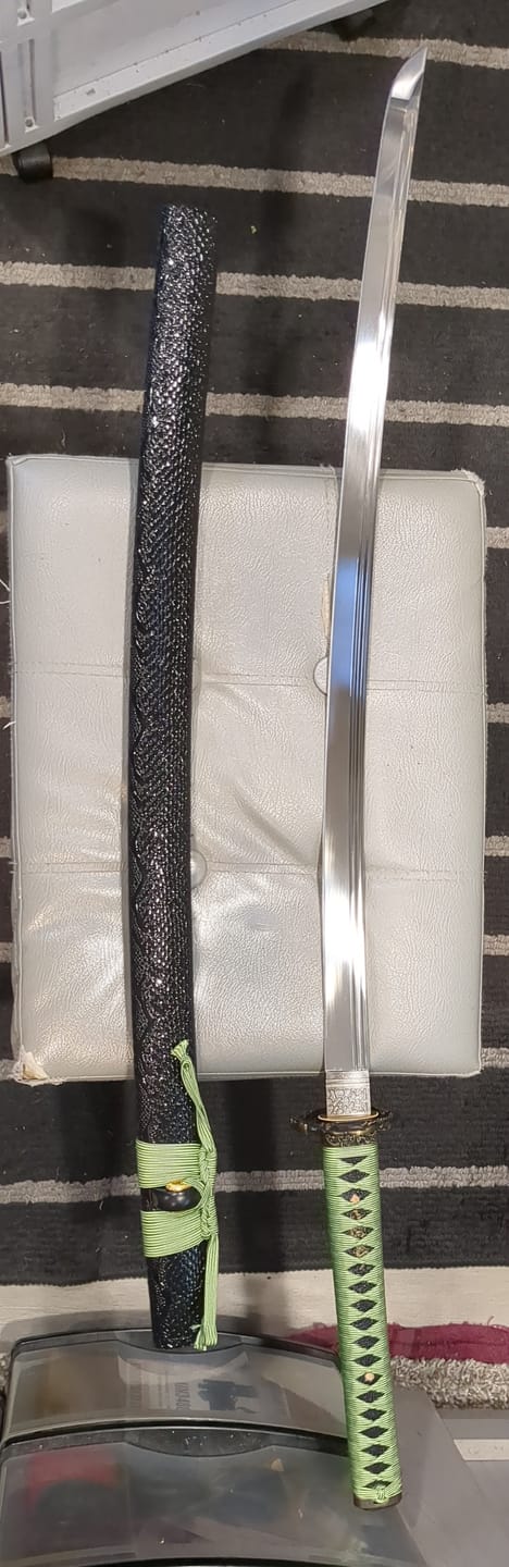 Customer photo review of Custom Your Own Katana