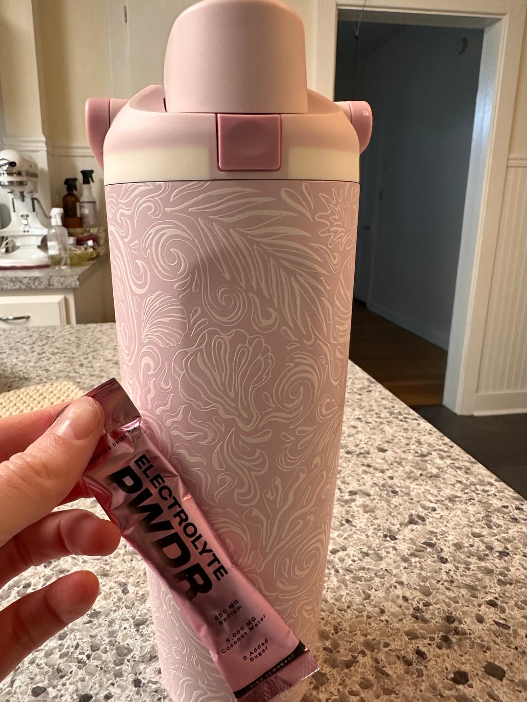 Customer photo review of ELECTROLYTE PWDR