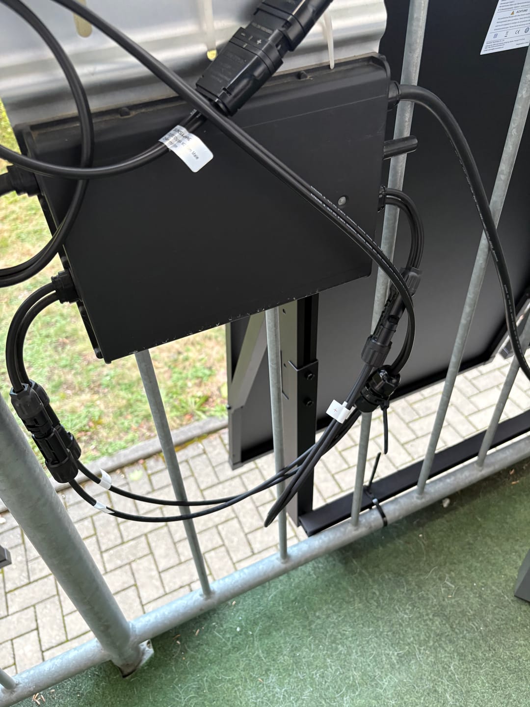 Customer photo review of 1,5m MC4-Adapterkabel für Sunshare-Solarpanels