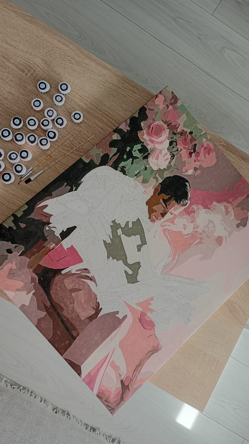 Customer photo review of Undercover | Paint by Number