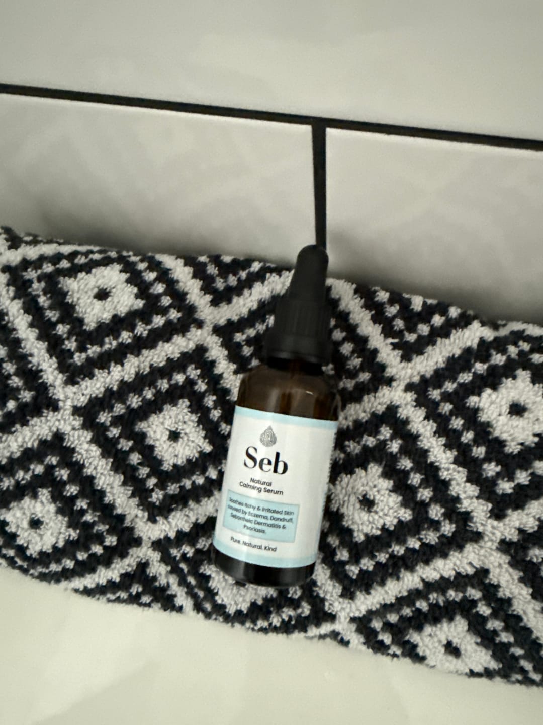 Customer photo review of Seb Natural Calming Serum