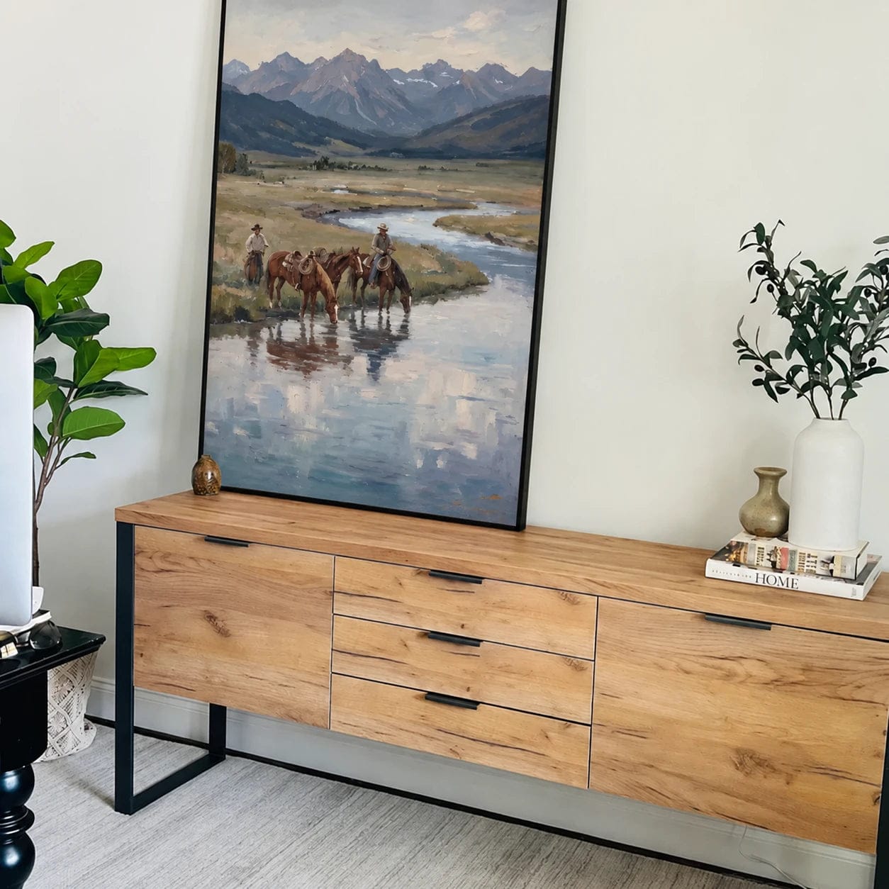 Customer photo review of Western Horse Art｜River Halt