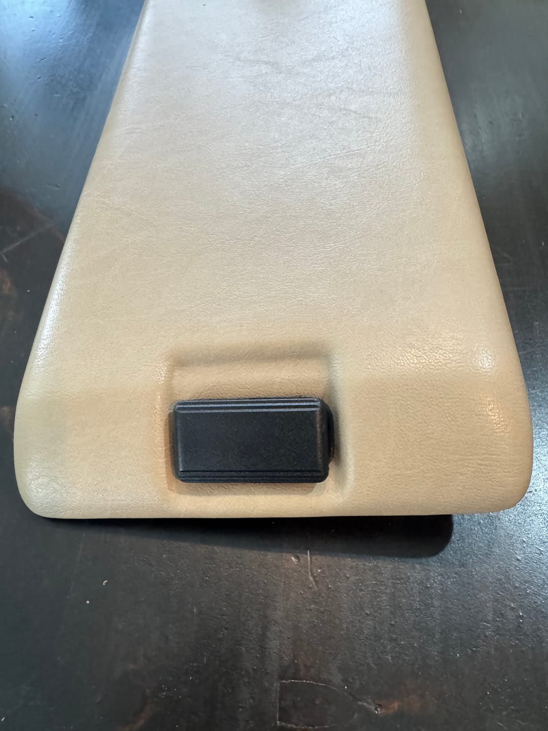 Customer photo review of Center Console Armrest Push Button (All Colors)