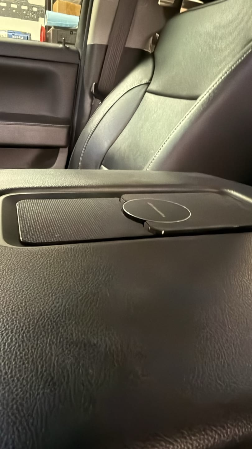 Customer photo review of HyperVolt 2.0 - GMC & Chevy Magsafe Console Charger Upgraded