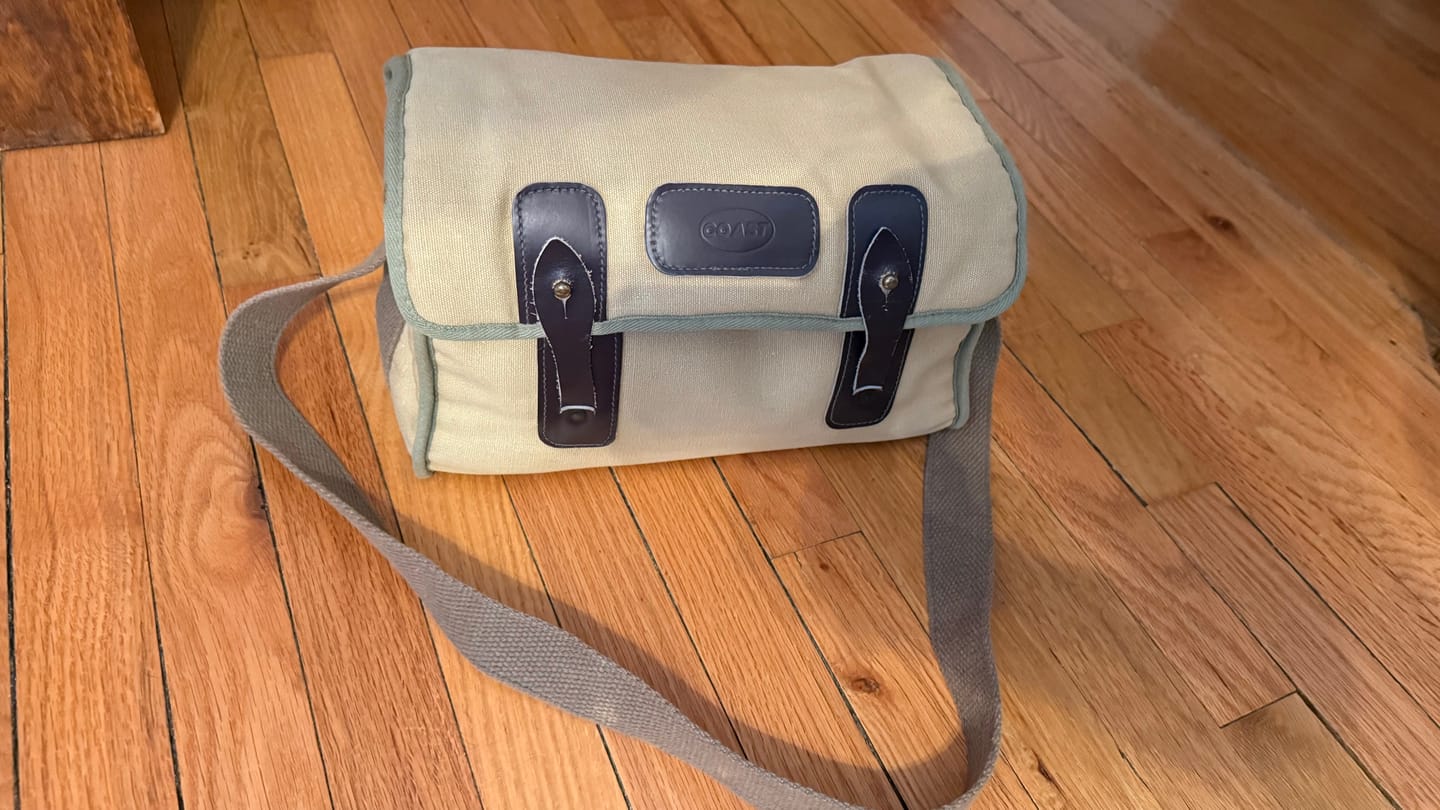 Customer photo review of Coast Canvas Camera Bag