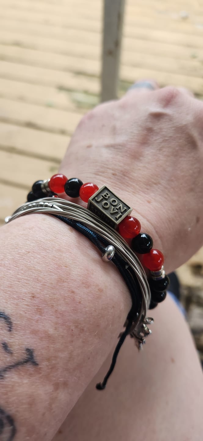 Customer photo review of BON JOVI - "FOREVER" BRACELET