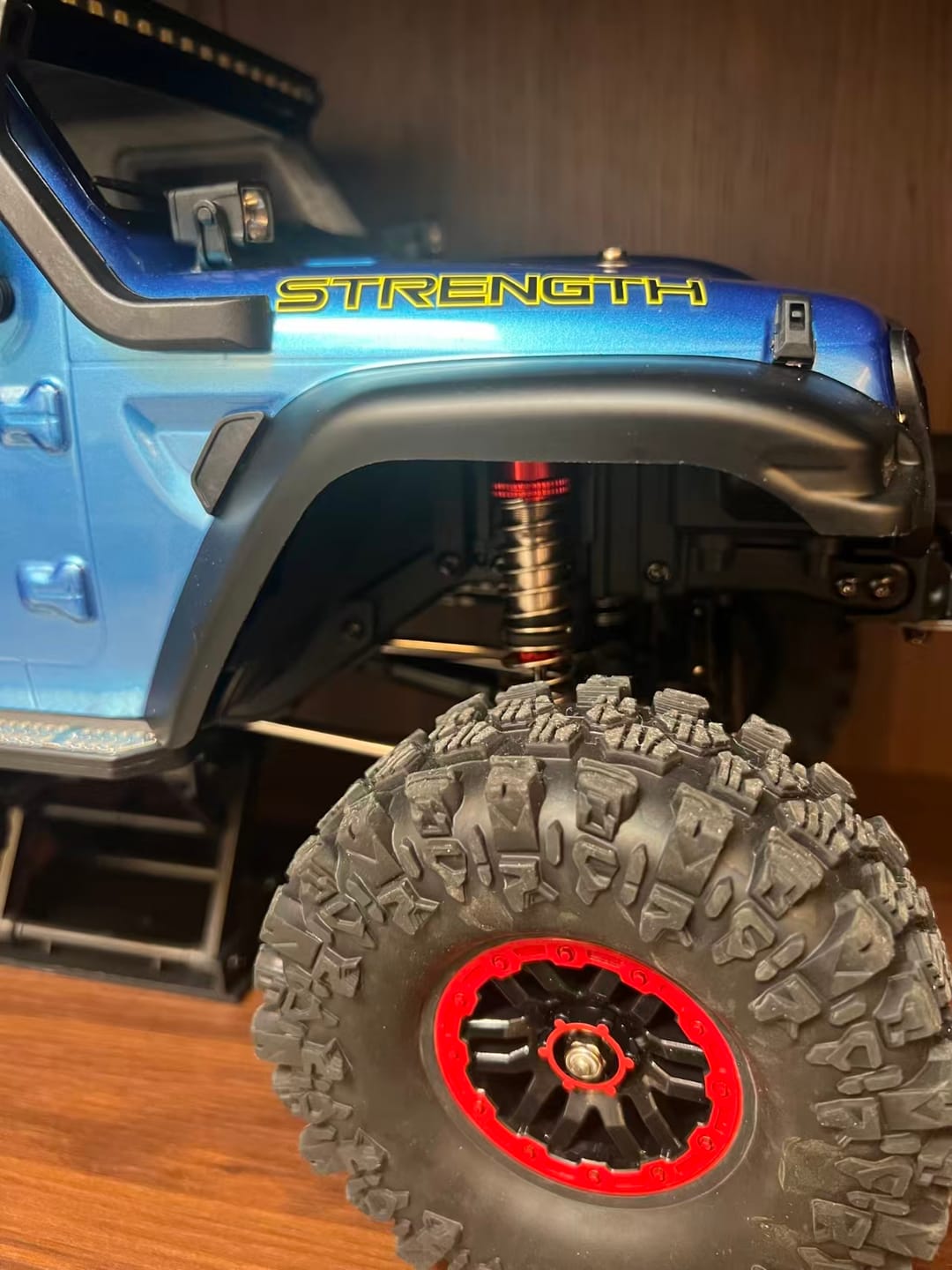 Customer photo review of WLtoys 104010 1/10 Scale 4WD RC Rock Crawler| Large Remote Control Jeep Truck Professional All Terrain Off-Road Vehicle Hobby Toy for Adults