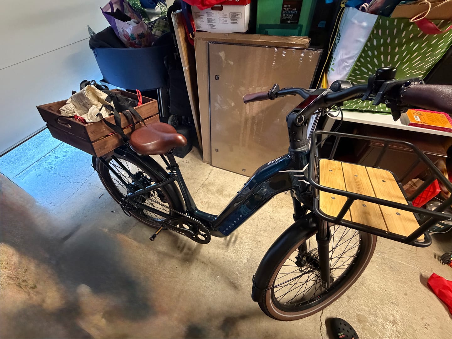 Customer photo review of Multi-Purpose Front Cargo Basket - Reward