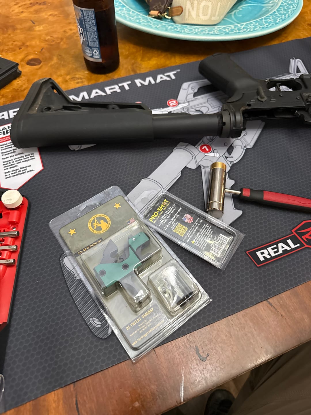 Customer photo review of Partisan Disruptor FRT Trigger for AR-15 – Drop-In System (USA Made)