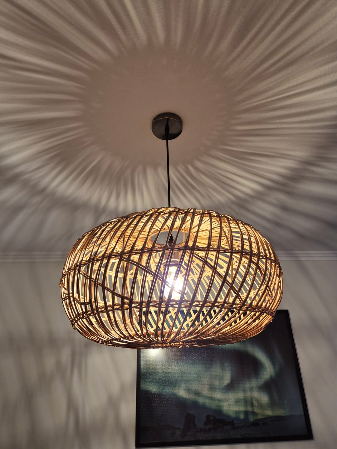 Customer photo review of Pantalla Paxos Natural