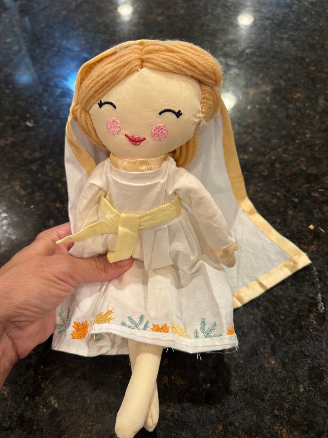 Customer photo review of Our Lady of Good Help Rag Doll (Our Lady of Champion, Wisconsin)