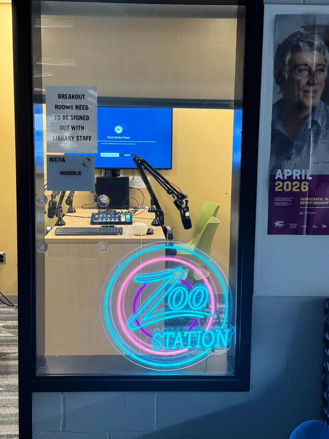 Customer photo review of Zoo Station  - Premium Neon Artwork