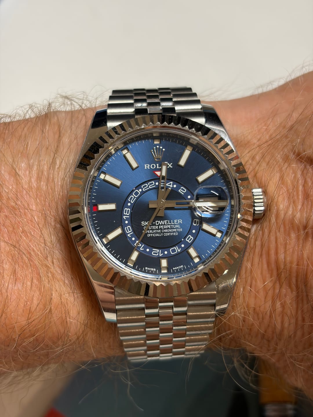 Customer photo review of Rolex Sky-Dweller 326934 - Full-Set - 2024