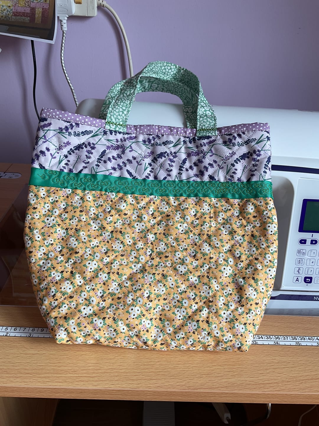 Customer photo review of Mrs Quilty Subscription Box