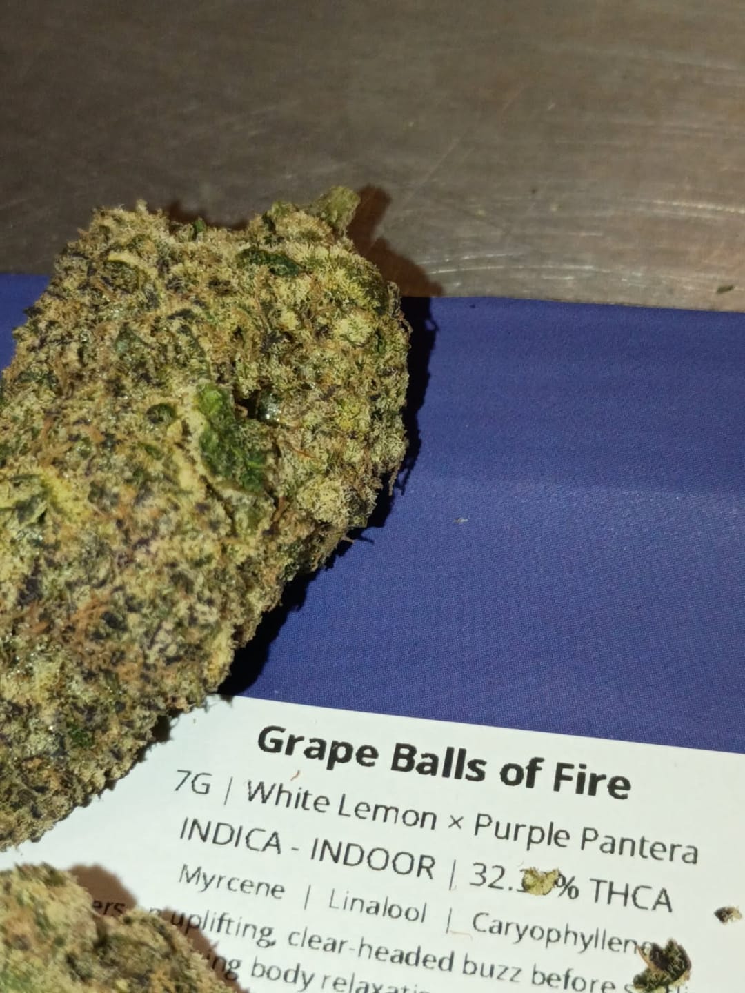 Customer photo review of Grape Balls of Fire